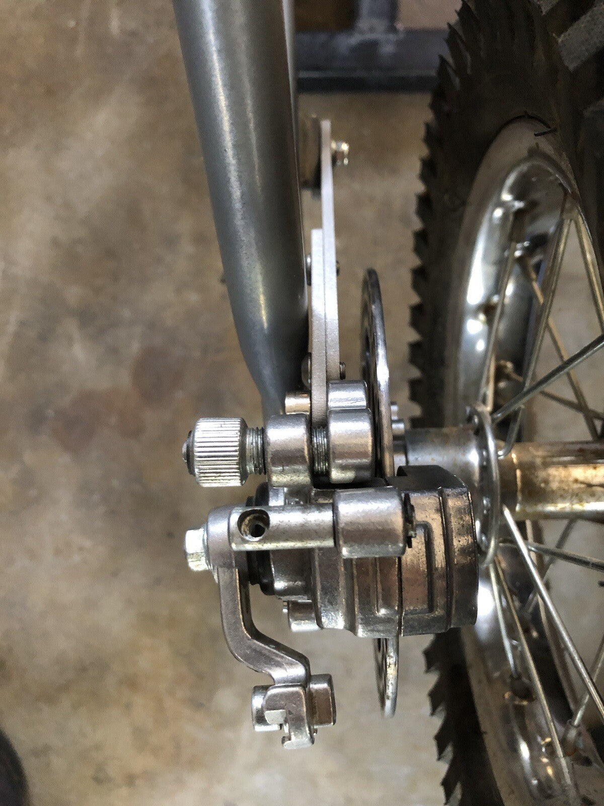 Bicycle Disc Brake Adapter for Razor MX350 - Made in USA, Lifetime Warranty