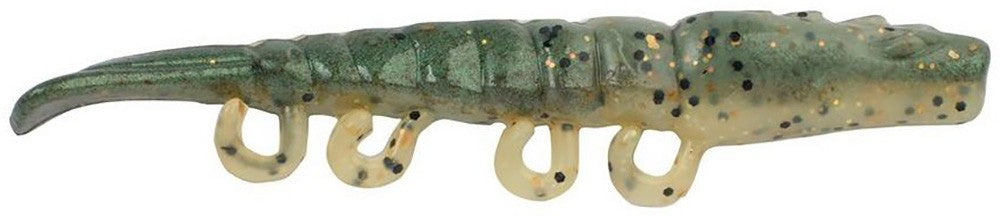 Saltwater Turbo Shrimp Lure - 4 Inch Soft Plastic Fish Bait