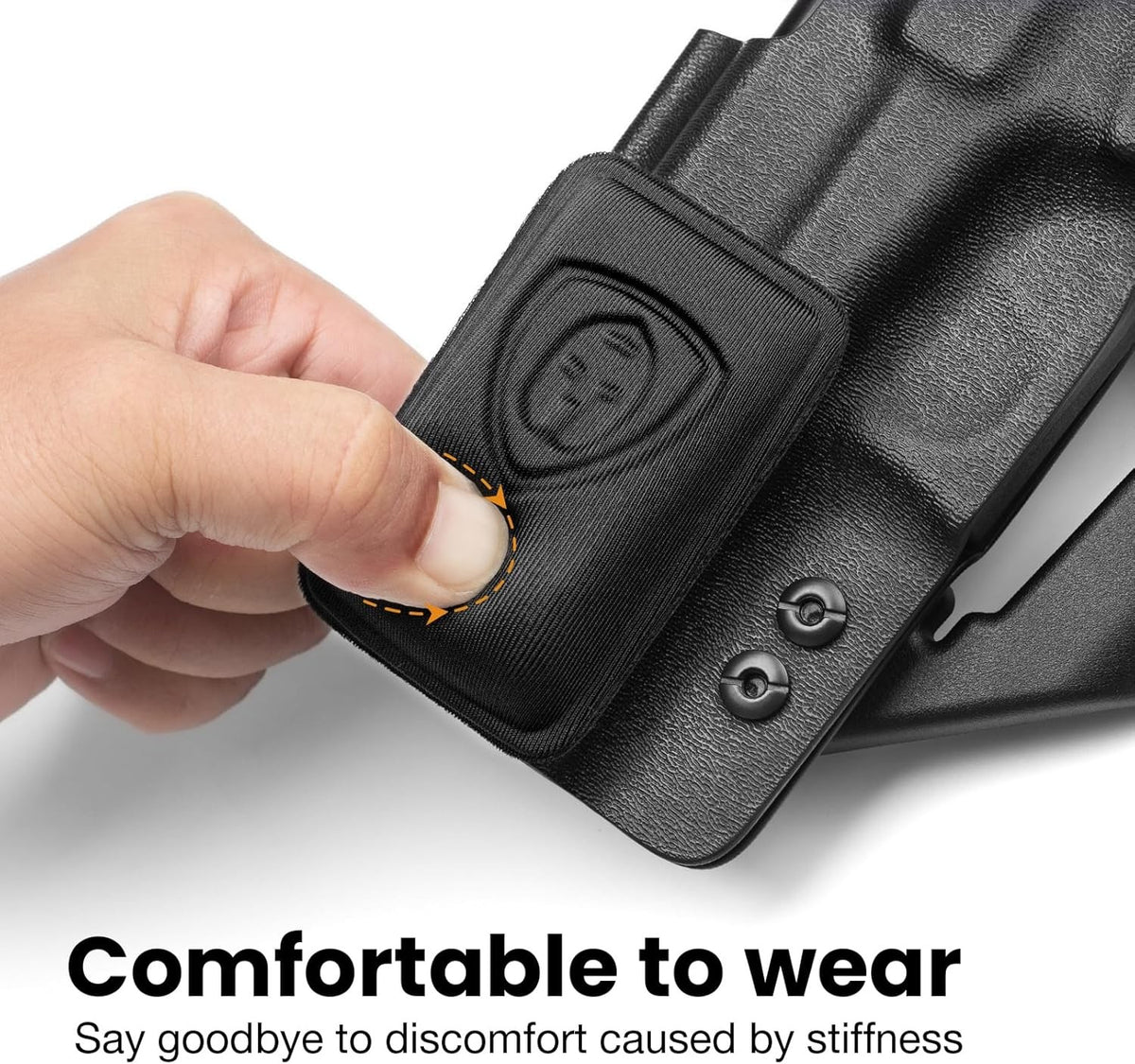 Holster Wedge Kit for Concealment & Comfort - Universal IWB Foam Pad