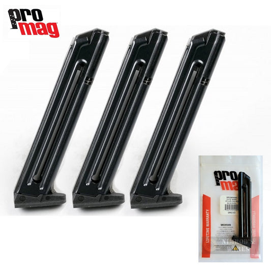 ProMag Browning Buckmark .22 LR 10-Round Magazine - 3 Pack