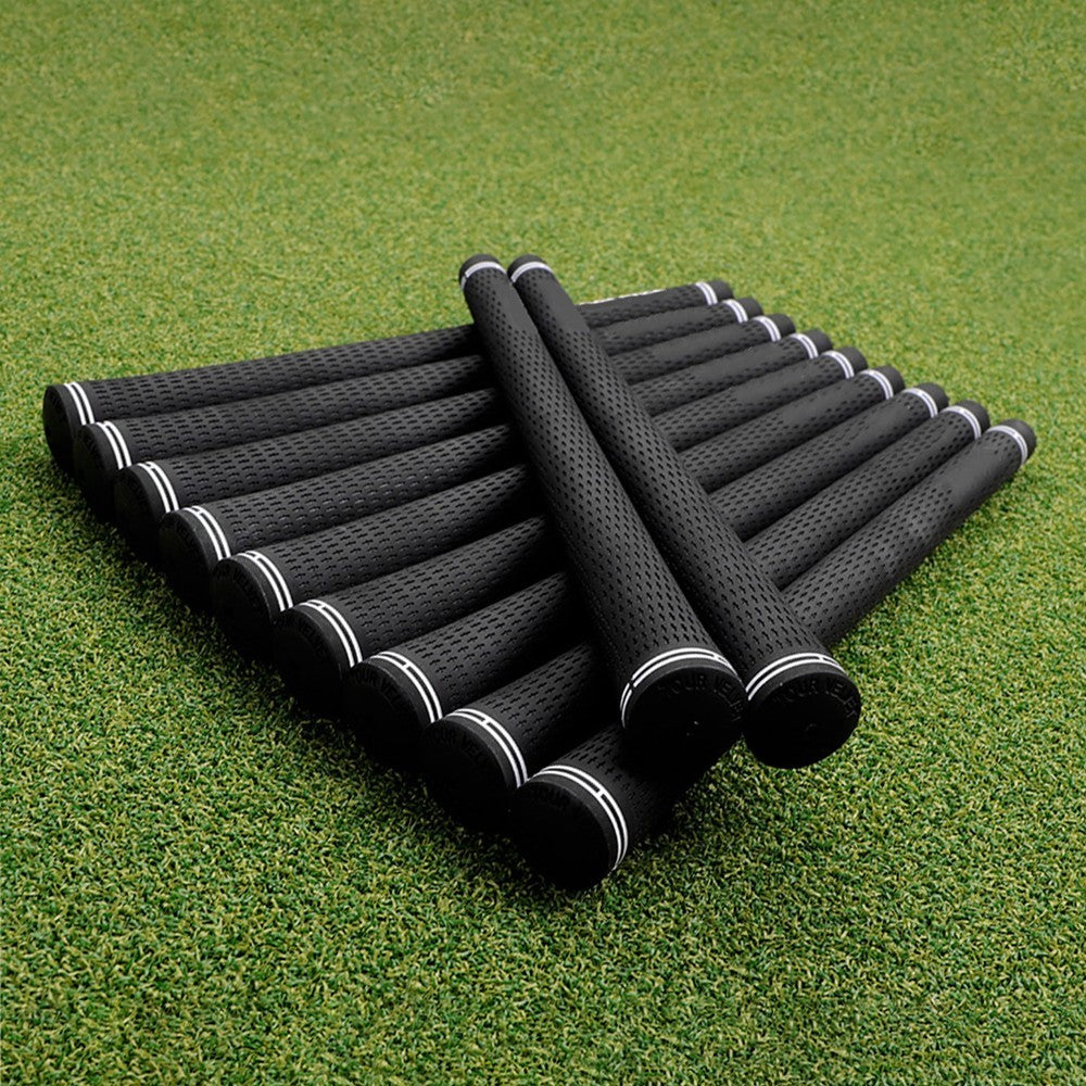 13 Pcs Golf Club Grips Rubber Non-Slip Midsize & Standard Size Set