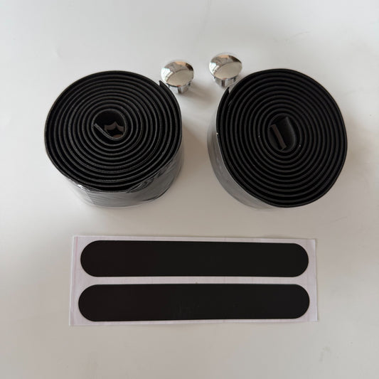 Self-Adhesive Leather Bike Handlebar Tape Anti-Slip Grip Wrap for Road Cycling