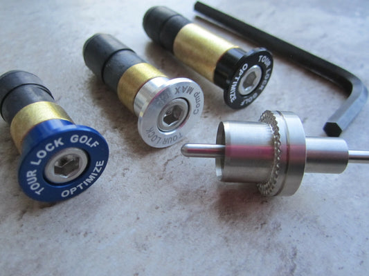 Golf Club Counter Balance Weights Set - 20g 30g 40g with Tools & Manual