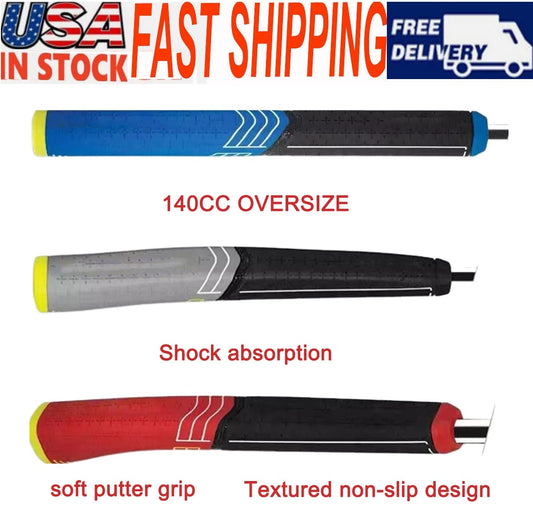 Universal Golf Club Grip Anti-Slip Soft Rubber Grip for Putter and Irons
