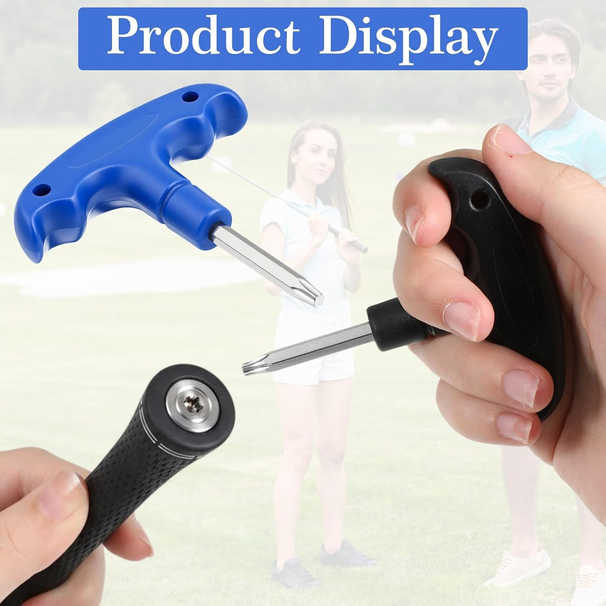 Golf Torque Wrench Tool Set - Stainless Steel Adjustable Golf Club Maintenance