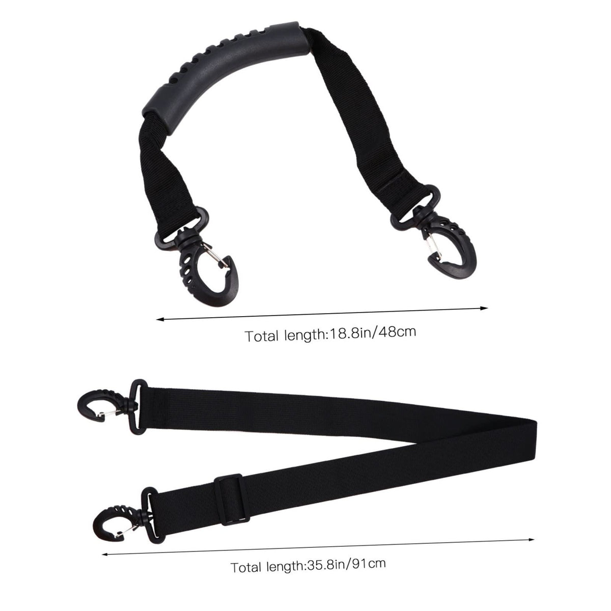 2pcs Ski Boot Carrier Straps for Easy Transportation Snowboard Boot Holder
