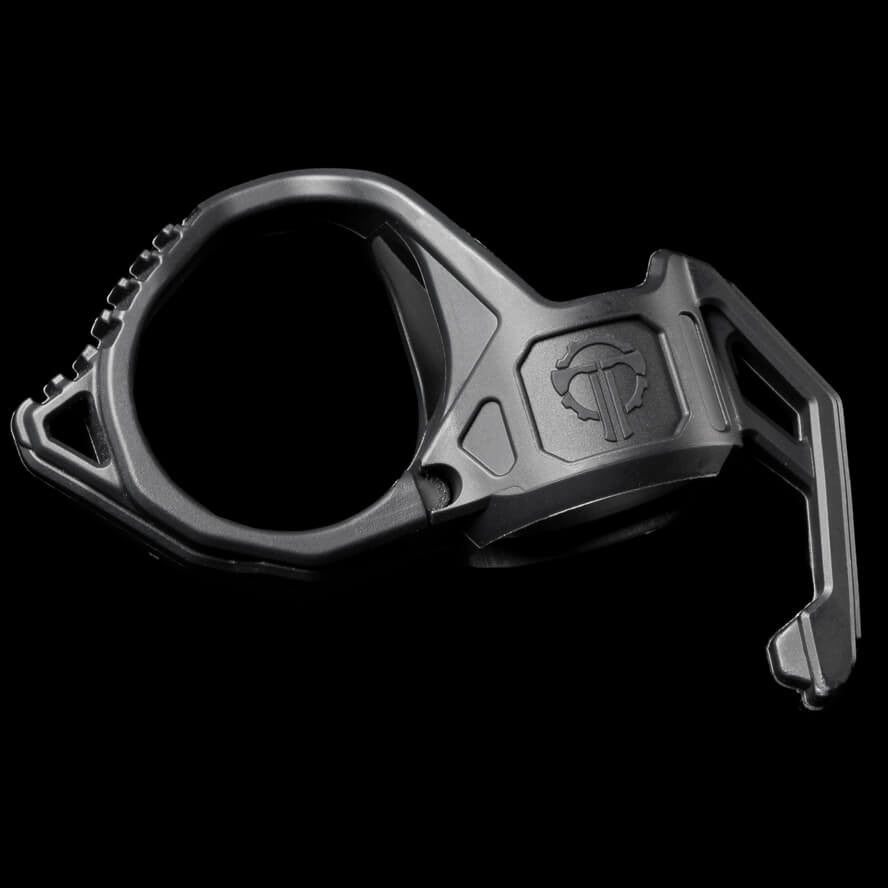 Duty Flashlight Ring with Pocket Clip - All Colors