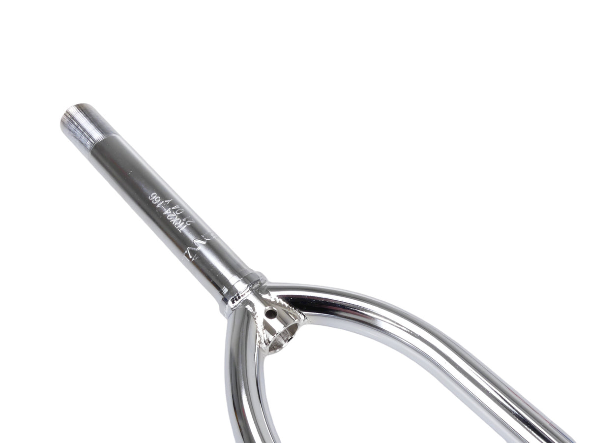 24-Inch Chromoly BMX Fork with 1 Inch Threaded Steer Tube - Old School Style