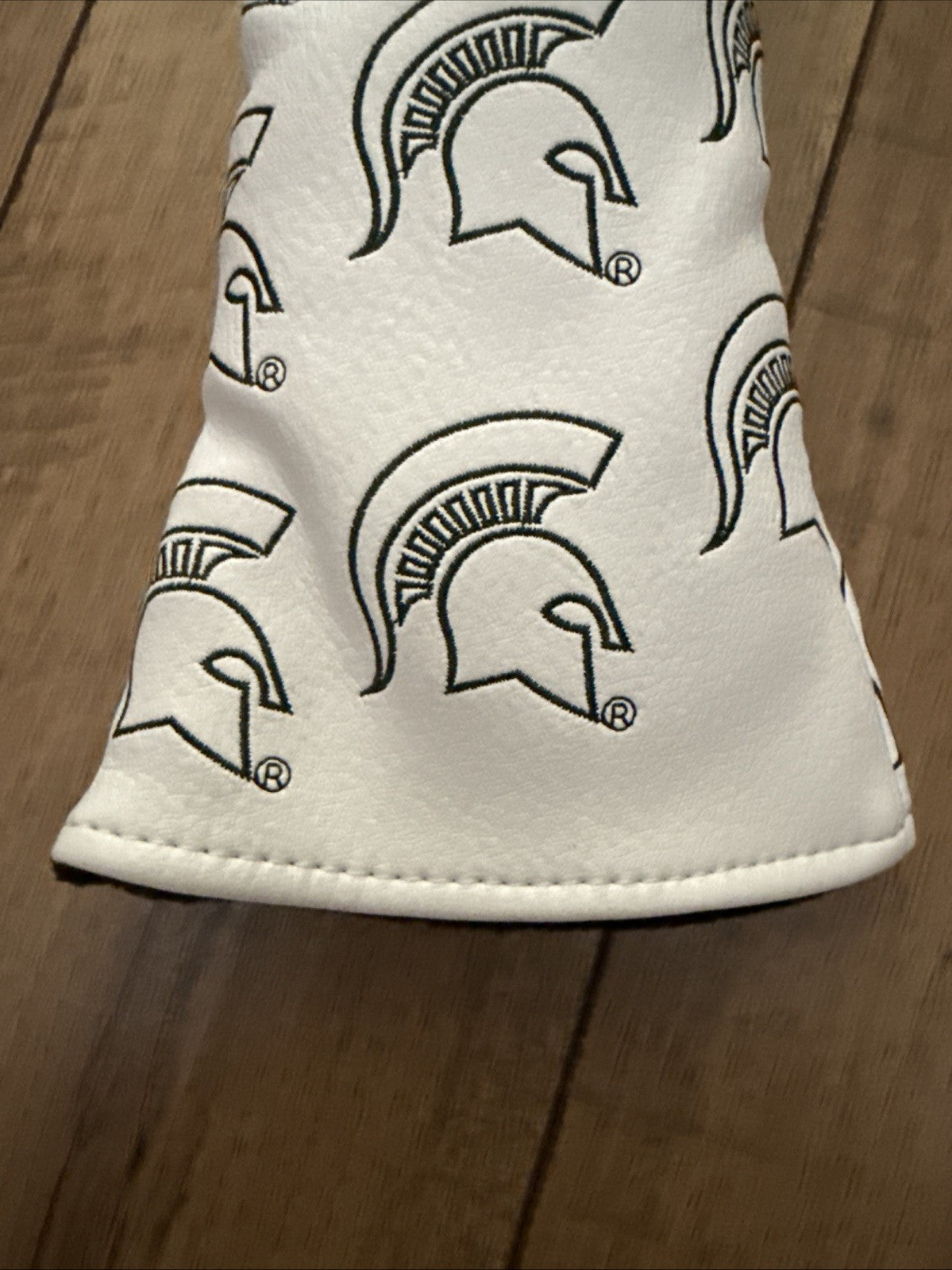 Golf Headcover for Fairway Wood - Michigan State Spartans Sparty Helmet Style