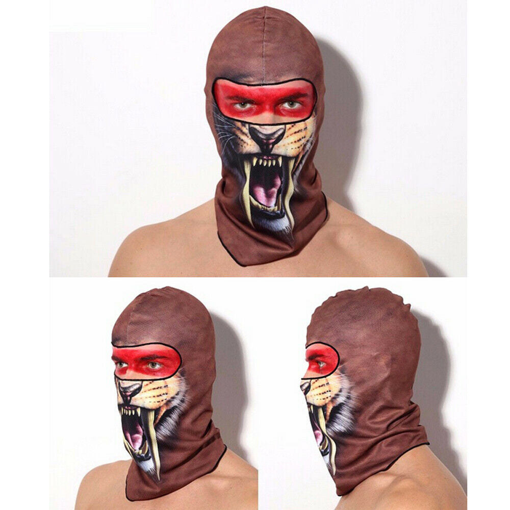 Full Face Mask UV Protection Ski Hood Tactical Balaclava for Men Women