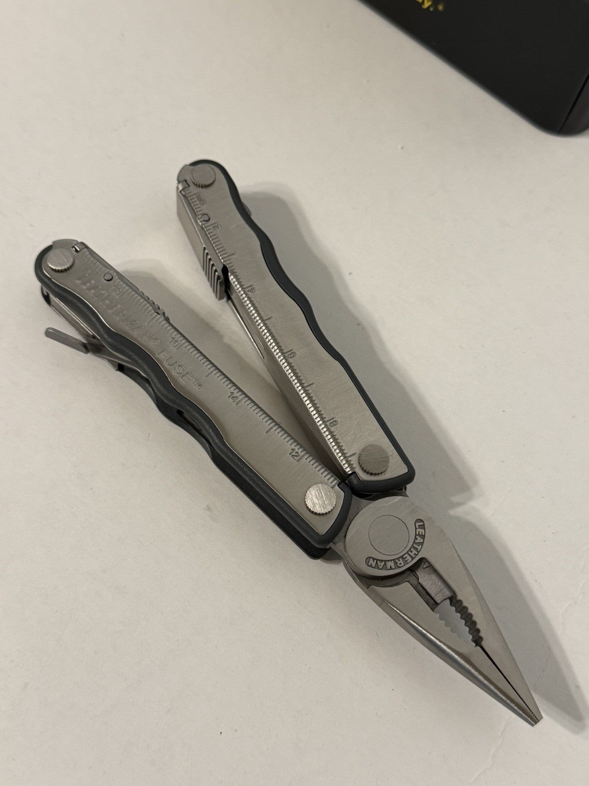 Leatherman Fuse Stainless Steel Multi-Tool Pliers with Leather Sheath