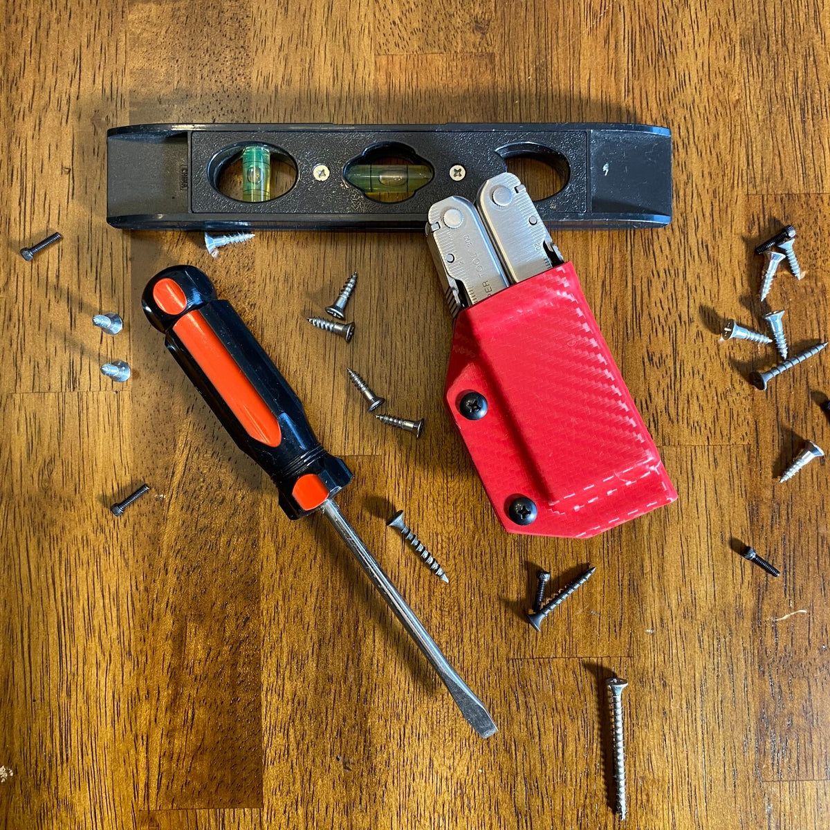 Kydex Multitool Sheath for Leatherman Supertool 300 - USA Made, Adjustable Carrying