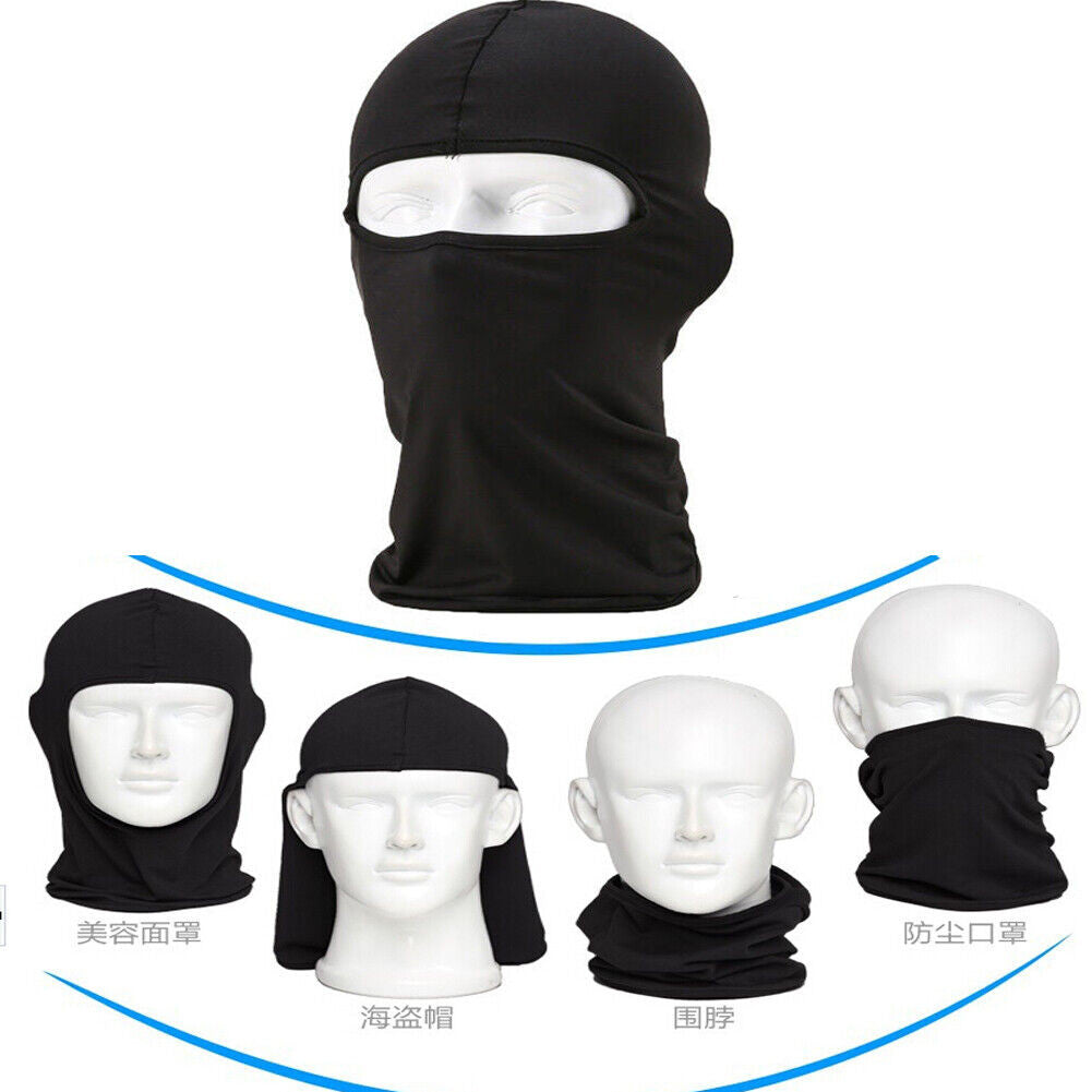 Full Face Mask Motorcycle Riding Head Cover Balaclava for Outdoor Sports