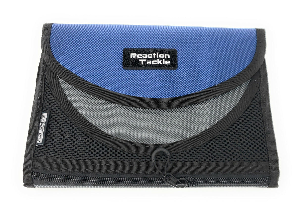 Fishing Tackle Organizer Soft Storage Bag with Plastic Worm Sleeves - Multiple Sizes