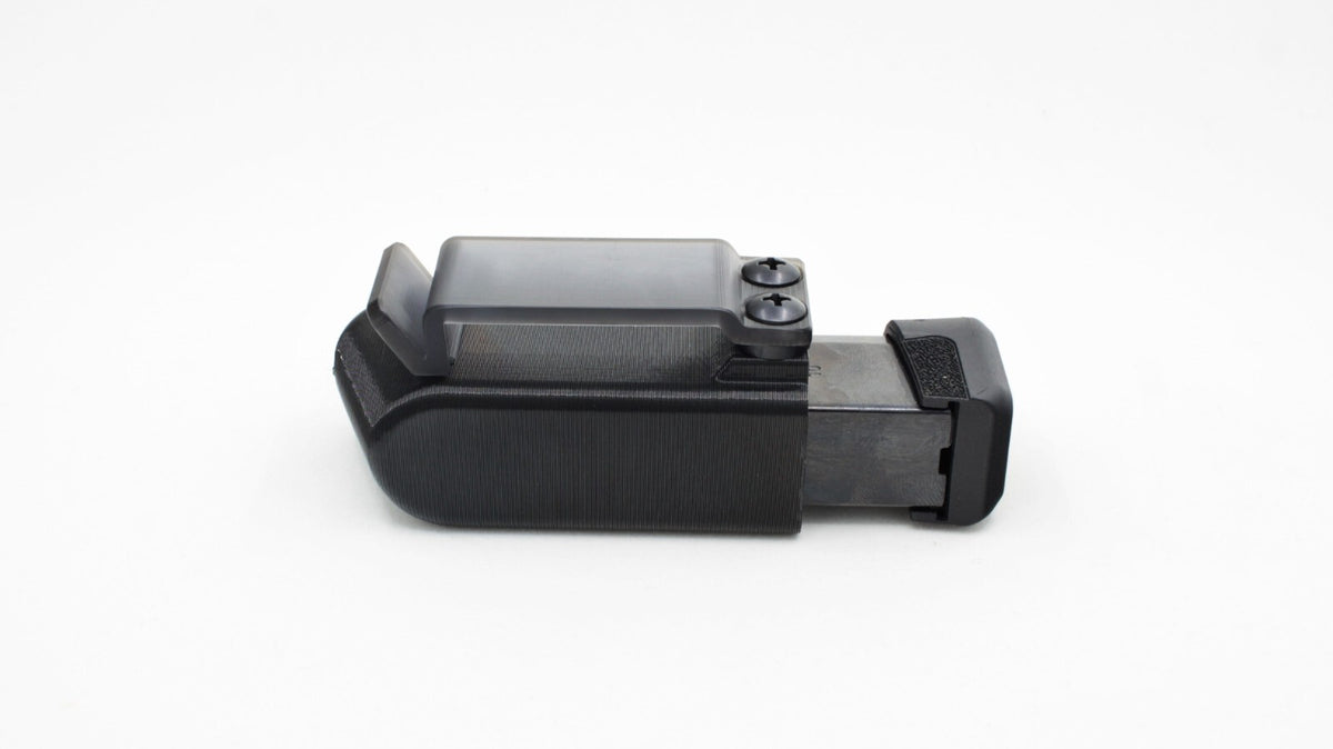 MAG POUCH FOR RUGER LCP MAX 380 - RH SHOOTER IWB LEFT HIP FORWARD 1½"