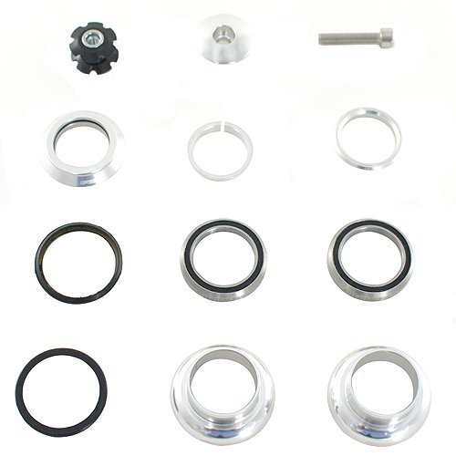 FSA Orbit X 1-Inch Threadless Bicycle Headset - Silver