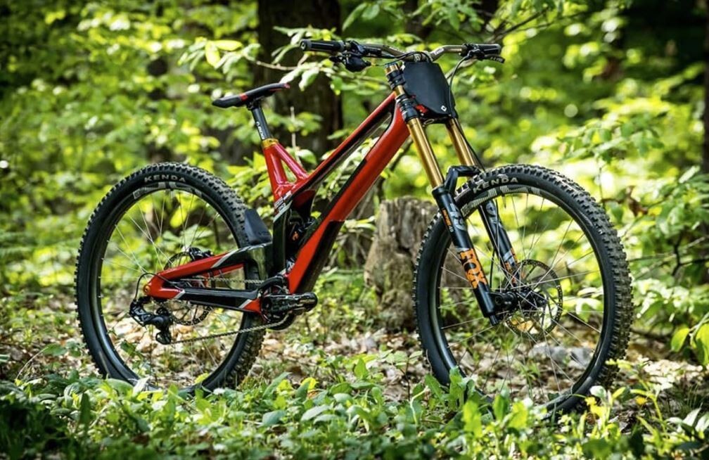 Downhill Bicycle Number Plate - Black, Durable Fiber Reinforced Polymer