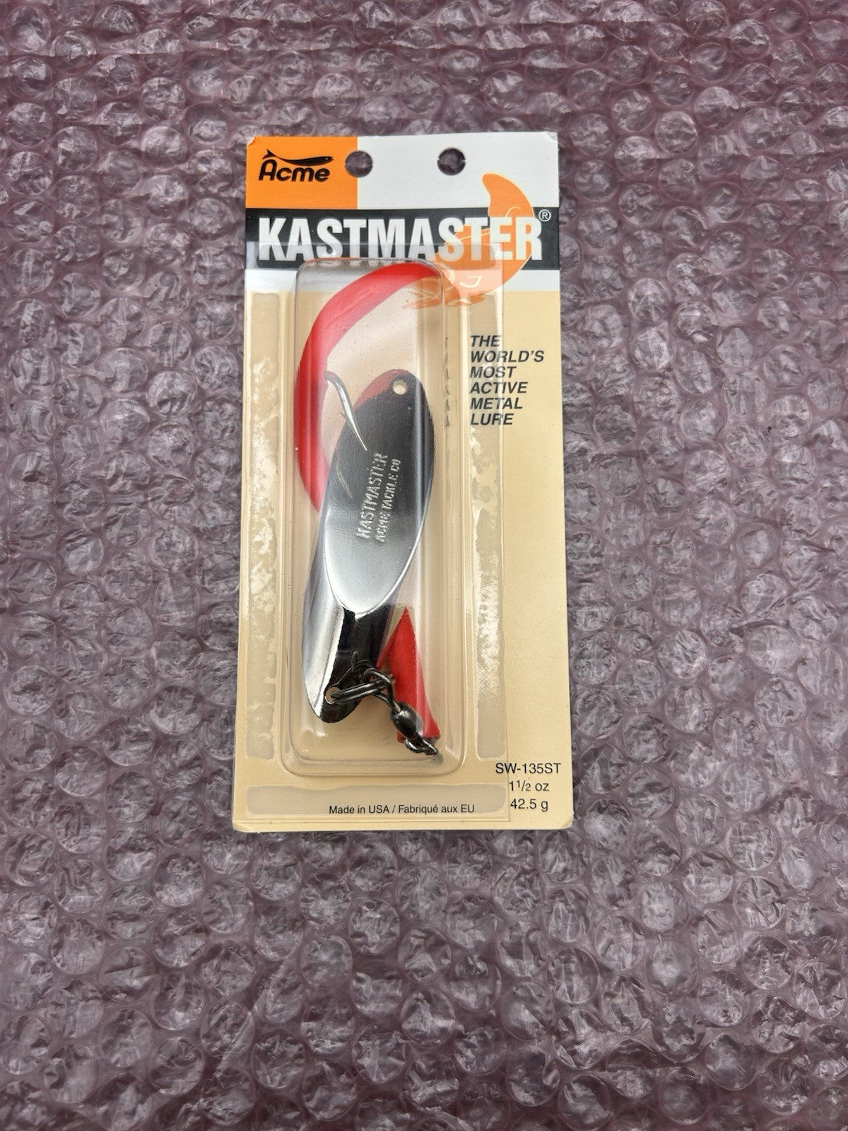Fishing Spoon 3/4 oz. Saltwater-Resistant, Multiple Colors, Long Cast Design