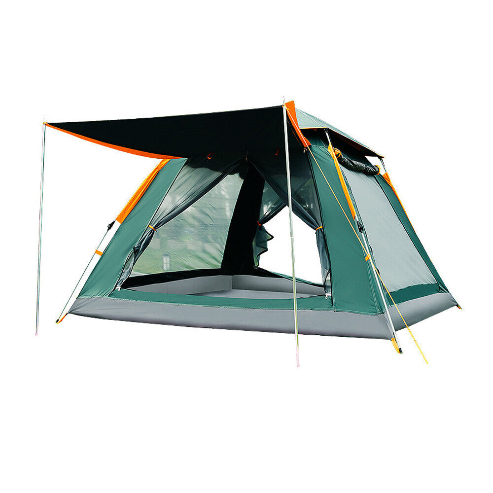 Water-Resistant Family Pop-Up Camping Tent for 3-5 People