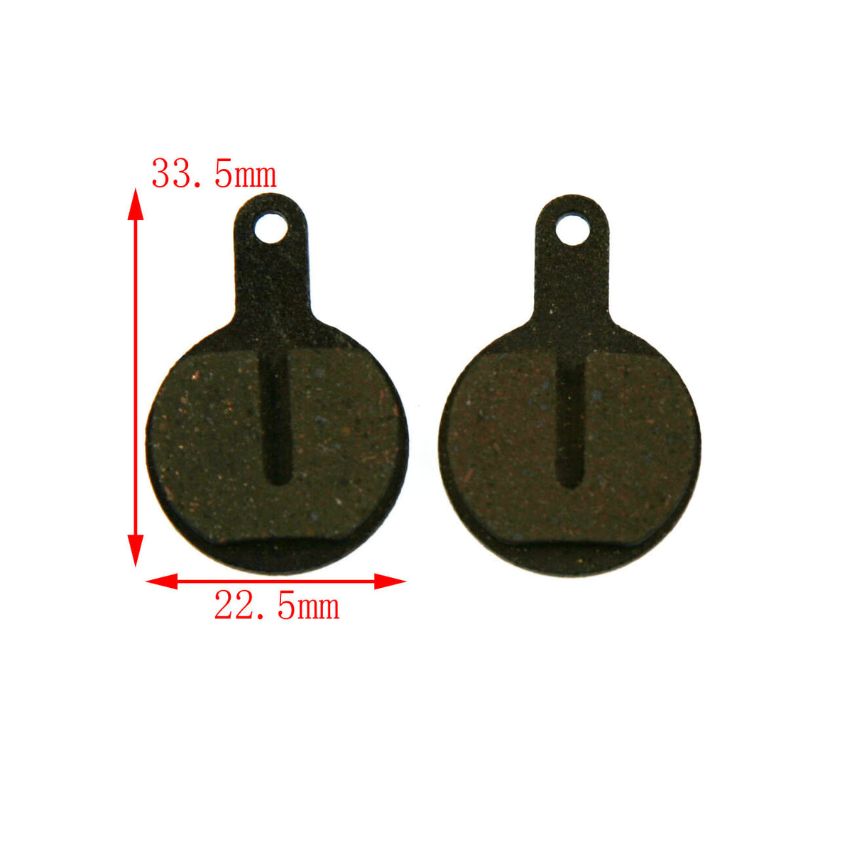 Bicycle Disc Brake Pads for Tektro Lyra & Novela - 2 Pairs