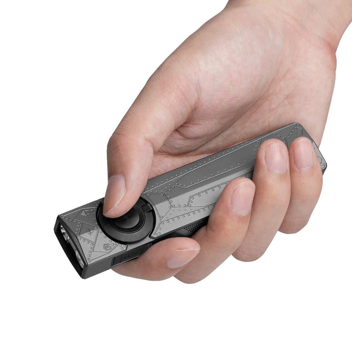 Olight ArkPro Class 3R LED Flashlight with Laser, UV, Flood & Spot Modes