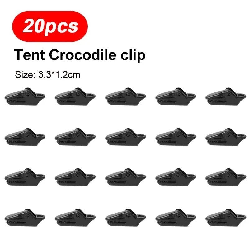 Heavy Duty Tarp Clips Clamps for Camping Canopies Tents Canvas - 50 Pieces