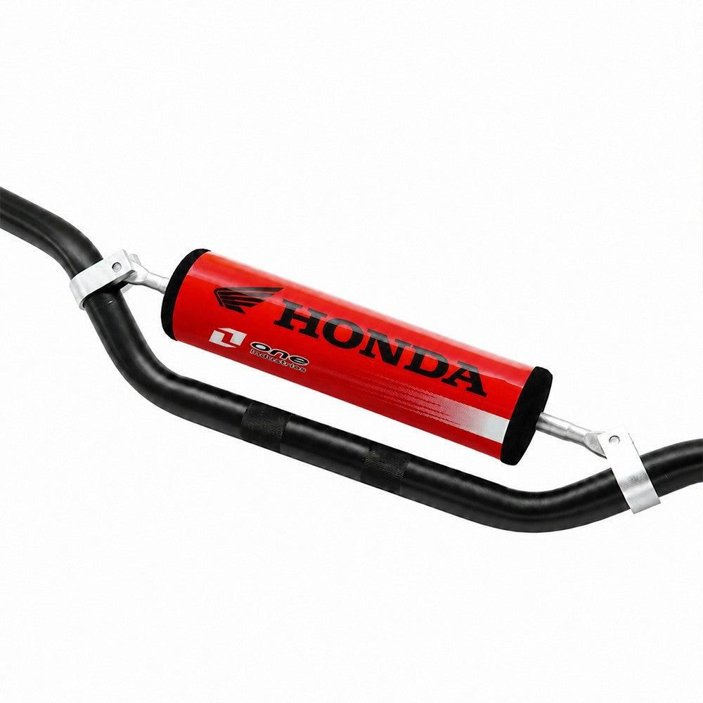 Handlebar Protector Pad 7.9in Foam Bike ATV Motorcycle Black Red