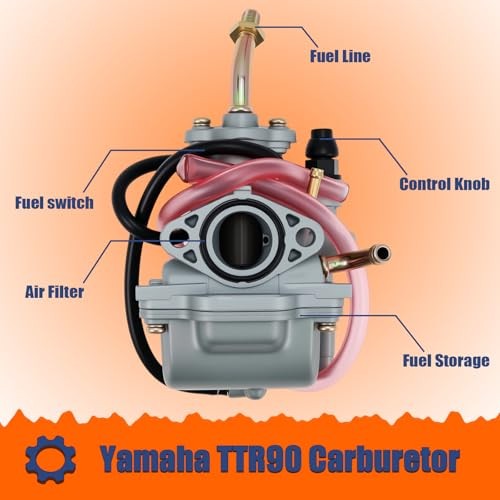 Carburetor for Yamaha TTR90 TTR90E TTR90EV TTR90EW Replacement Part