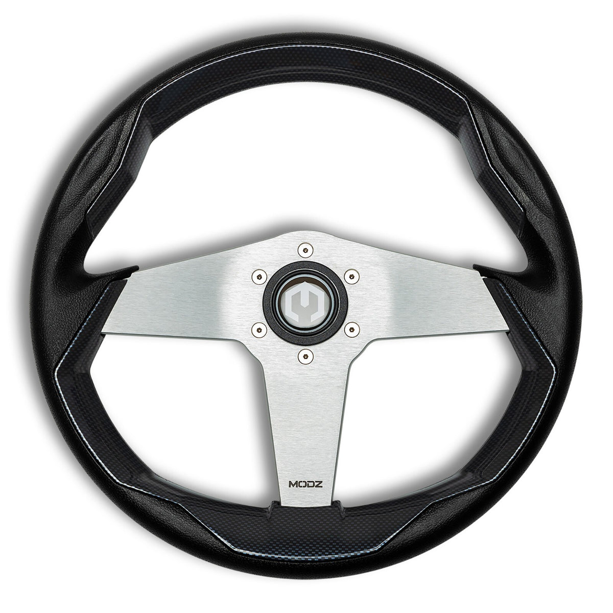Golf Cart Steering Wheel Kit with Adapter - Custom Colors for Club Car, EZGO, Yamaha
