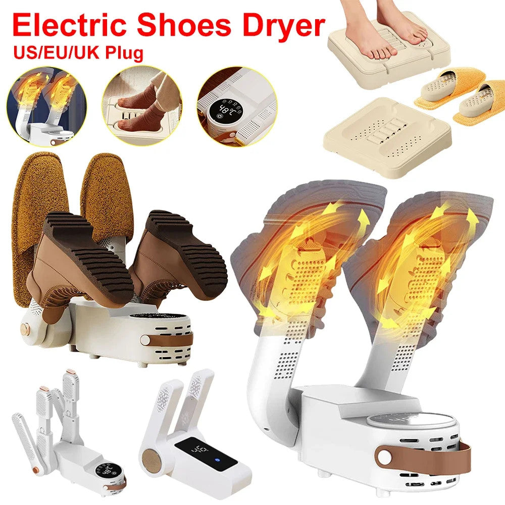 Electric Shoe Dryer Boot Dryer Foot Warmer Sterilizer Portable Deodorizer