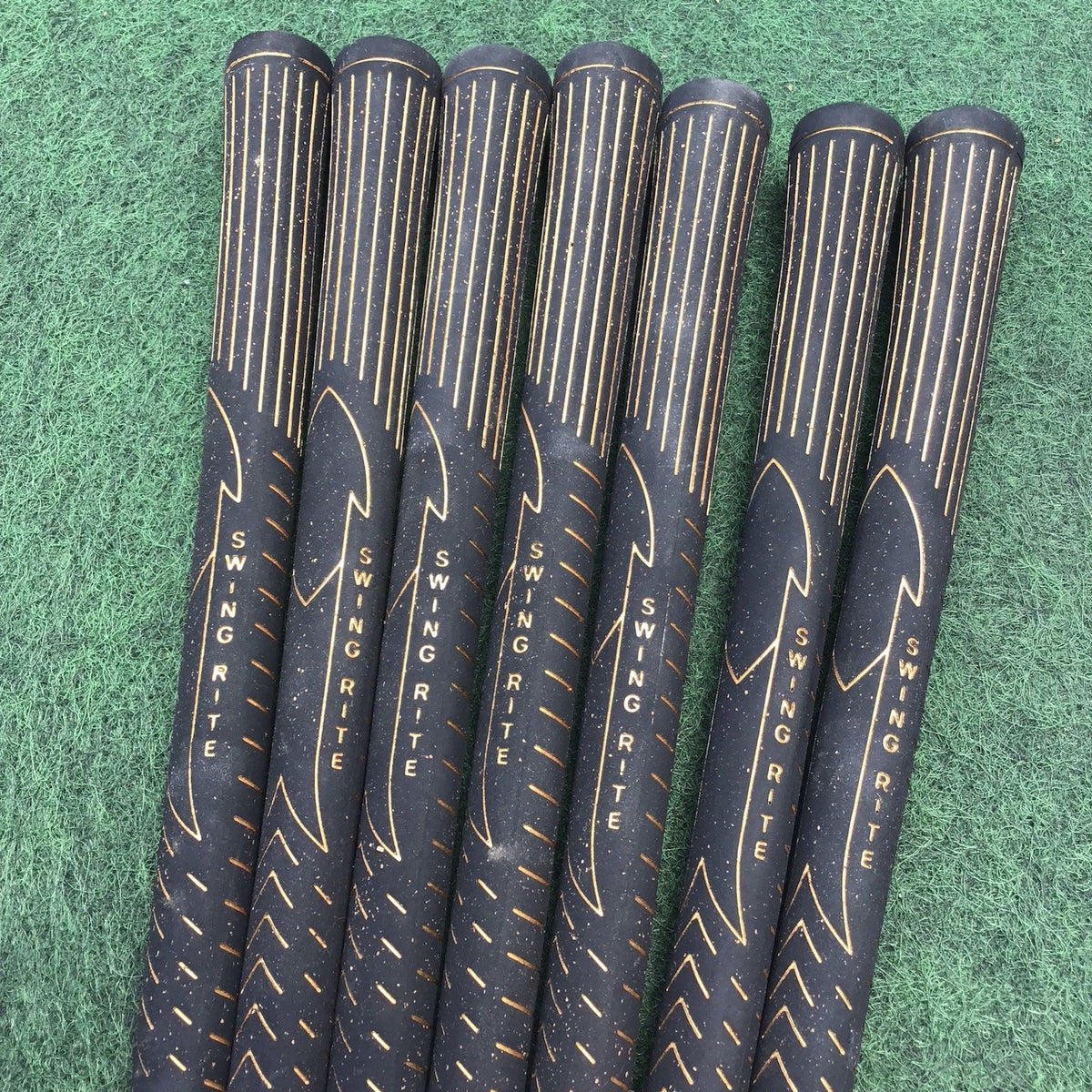 Golf Pride Victory V-2000 Golf Grips Black Gold Ladies 7 Pack