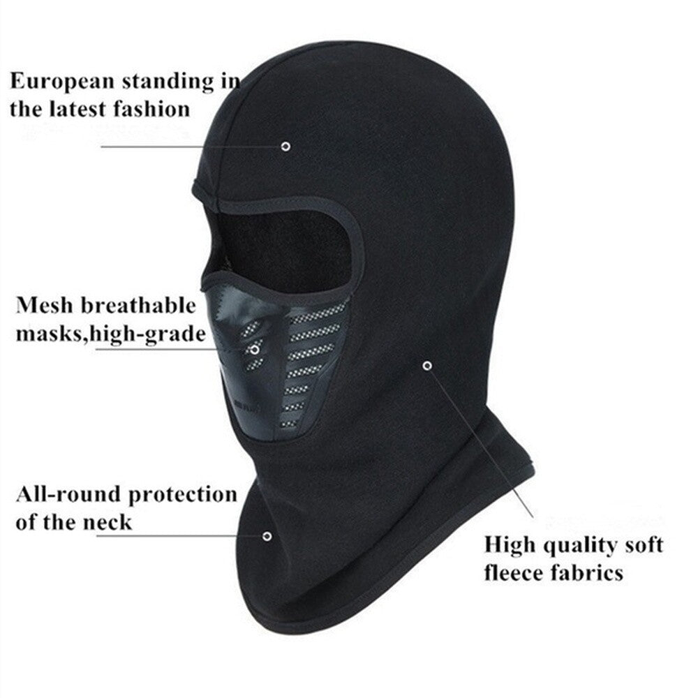 Winter Balaclava Ski Mask - Windproof Fleece Full Face Cover for Cold Weather
