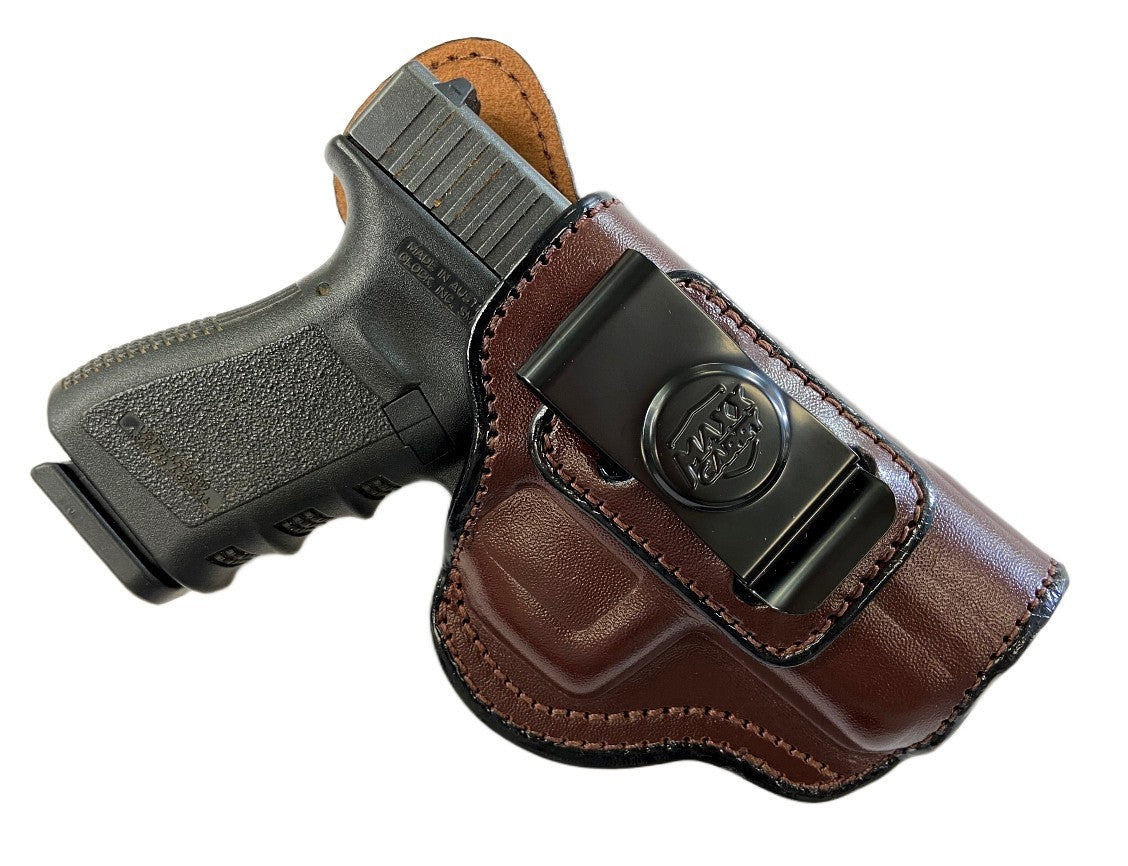 Full Grain Leather IWB Holster for Gun Models - Comfortable Concealed Carry