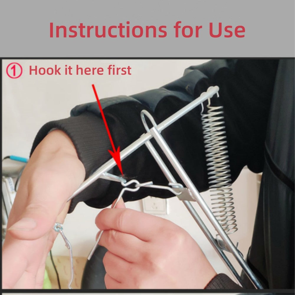 Ground Fishing Rod Holder - Durable Metal Pole Support for Bank Beach Fishing