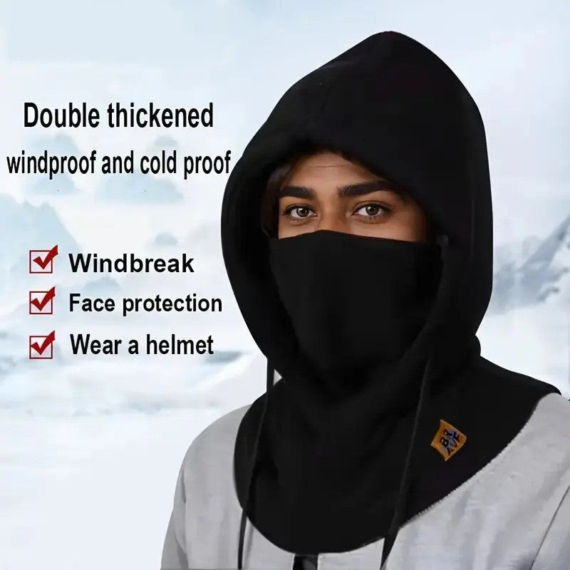 3-in-1 Winter Balaclava Hat Mask Neck Warmer for Men Women - Windproof Cold Weather Gear