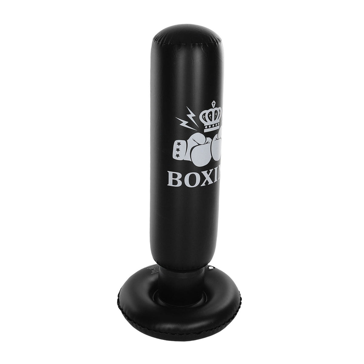 Inflatable Boxing Bag 63 Inch Punching Dummy for Martial Arts Training