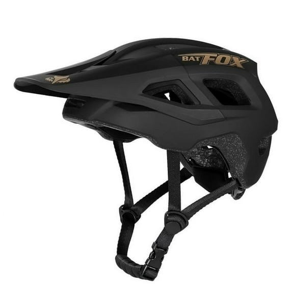 Mountain Bike Helmet for Men & Women - Black Gold, M Size