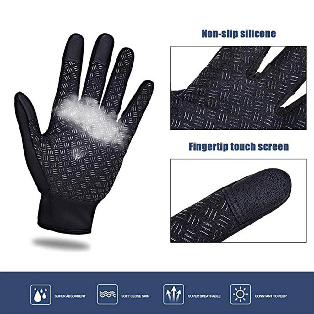 Winter Waterproof Windproof Cold Gloves for Men and Women - Snow Motorcycle Riding & Driving