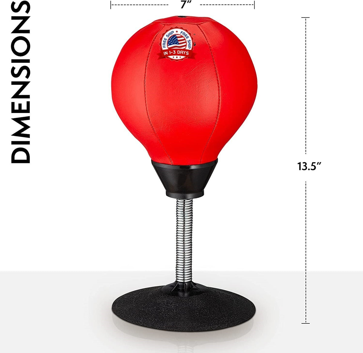 Mini Desktop Punching Bag Stress Relief Toy - Office Gift