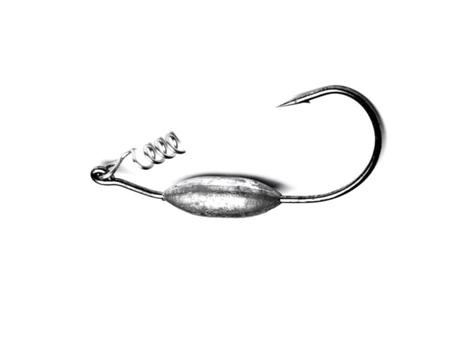 Reaction Strike 1/8 Oz Jr Series Weighted Swim Bait with 5/0 Hooks — 6 Pack