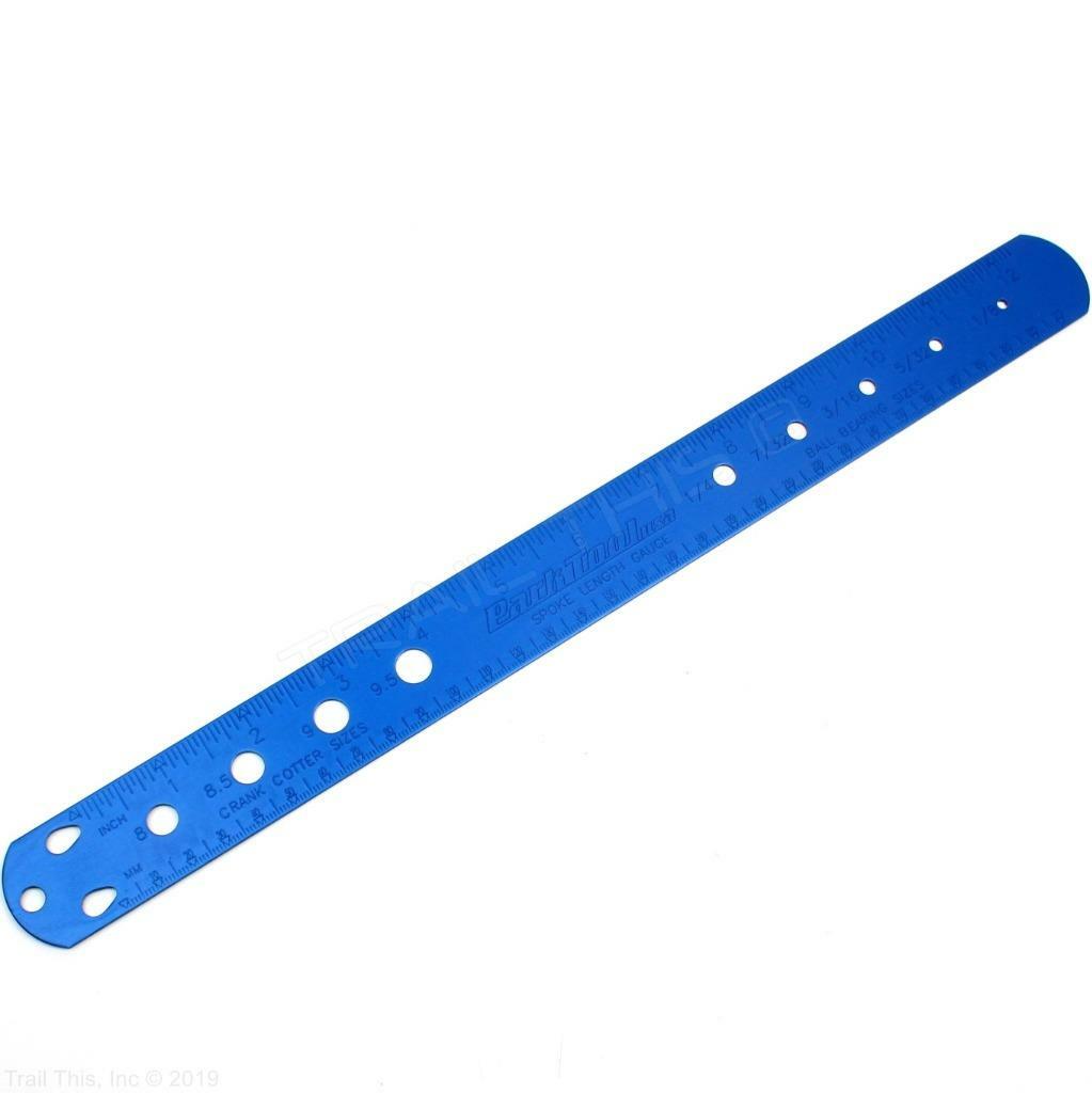 Bicycle Spoke Ruler & Bearing Gauge for MTB & Road Bikes – Metric & Fractional
