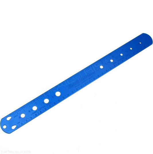 Bicycle Spoke Ruler & Bearing Gauge for MTB & Road Bikes – Metric & Fractional
