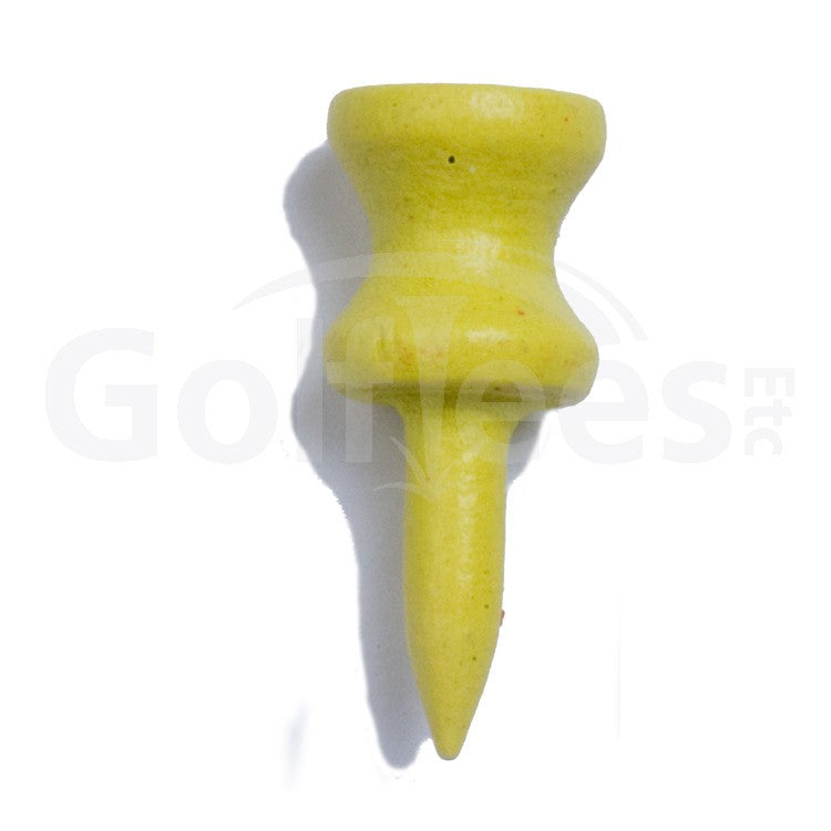High-Quality Wooden Golf Tees 1 Inch - Pack of 100 Step Down Tees for Consistent Tee Shots