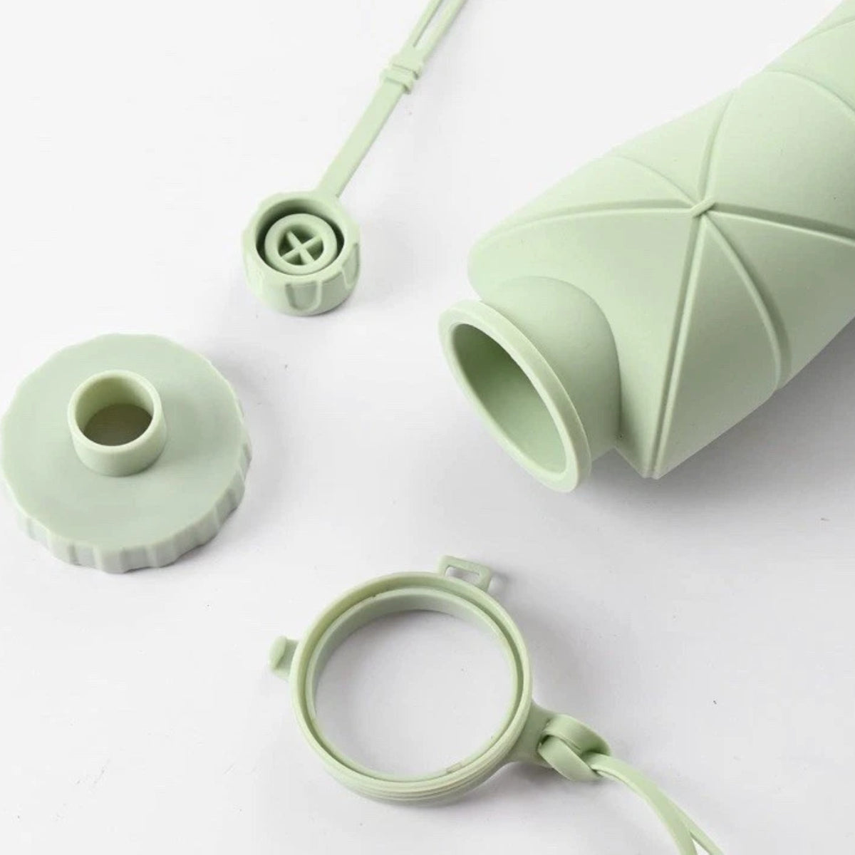 Collapsible Water Bottle - Reusable Silicone Travel & Outdoor Drink Container