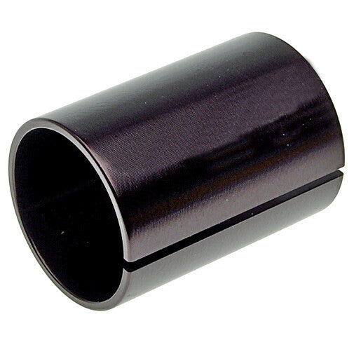 Lightweight Bicycle Stem Shim Adapter - 1 1/8 to 1 Inch Steerer Black