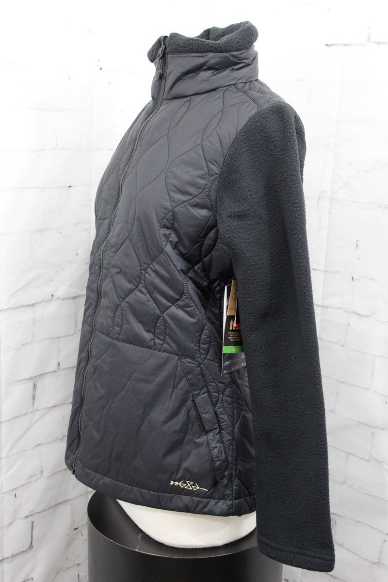 686 Women's Thermal Hybrid Mid-Layer Jacket Black Size Medium