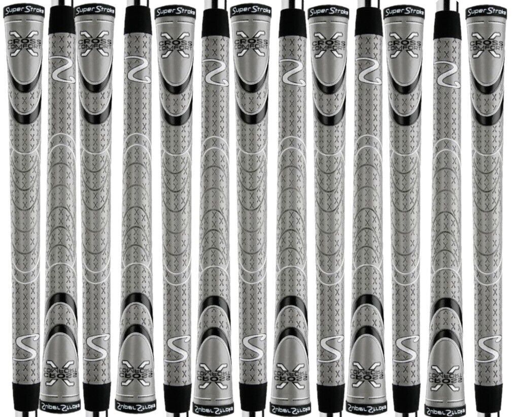 Golf Grip Set of 13 Super Stroke Cross Comfort Undersize & Standard