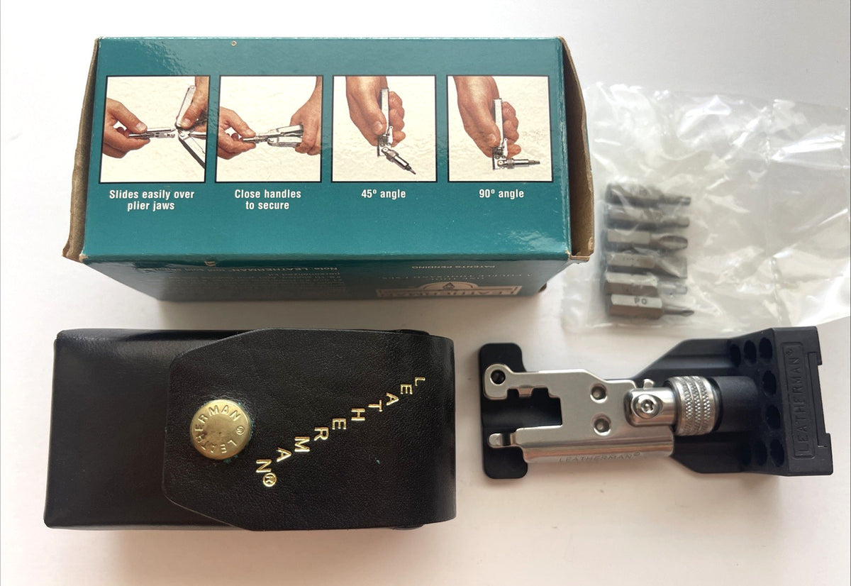 Leatherman Tool Adapter with 6 Bits - USA Retired Model