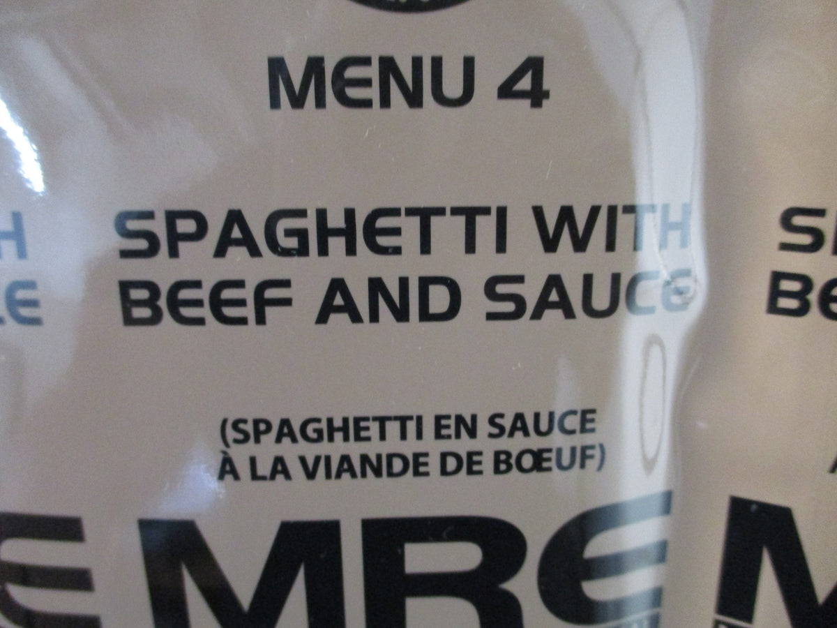 Genuine US Military MRE Meal - Ready-to-Eat, Shelf-Stable, Multiple Flavors