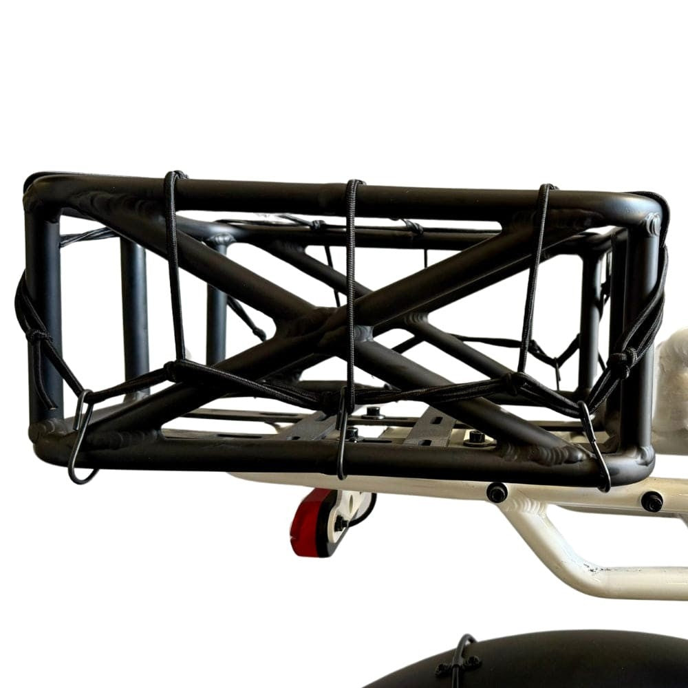 Heavy-Duty Motorcycle Cargo Bungee Net 12x12 Inches - 2 Pack